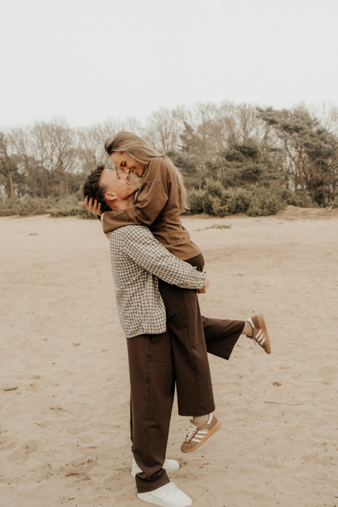 Paar beim Shooting in Ahaus im Münsterland